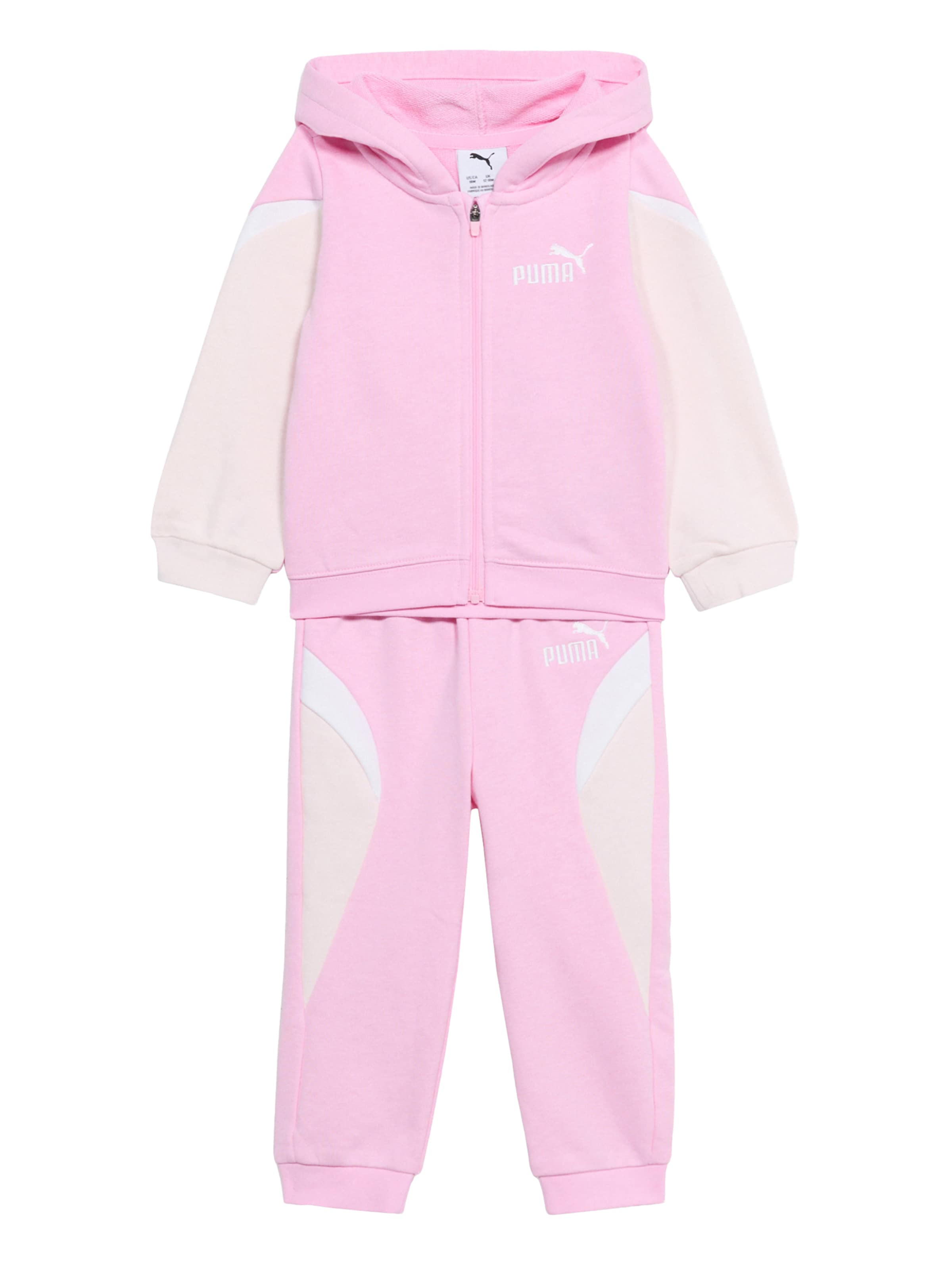 PUMA Juoksupuku 'ESS' värissä vaaleanpunainen: etupuoli