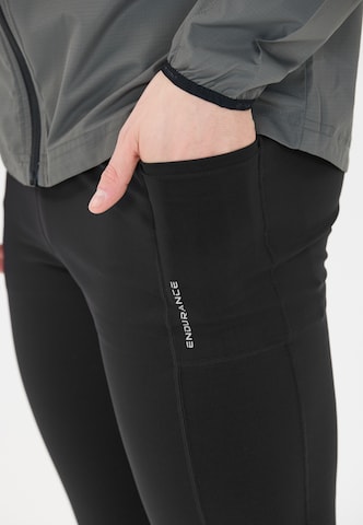 ENDURANCE Slimfit Tight 'Strong' in Schwarz