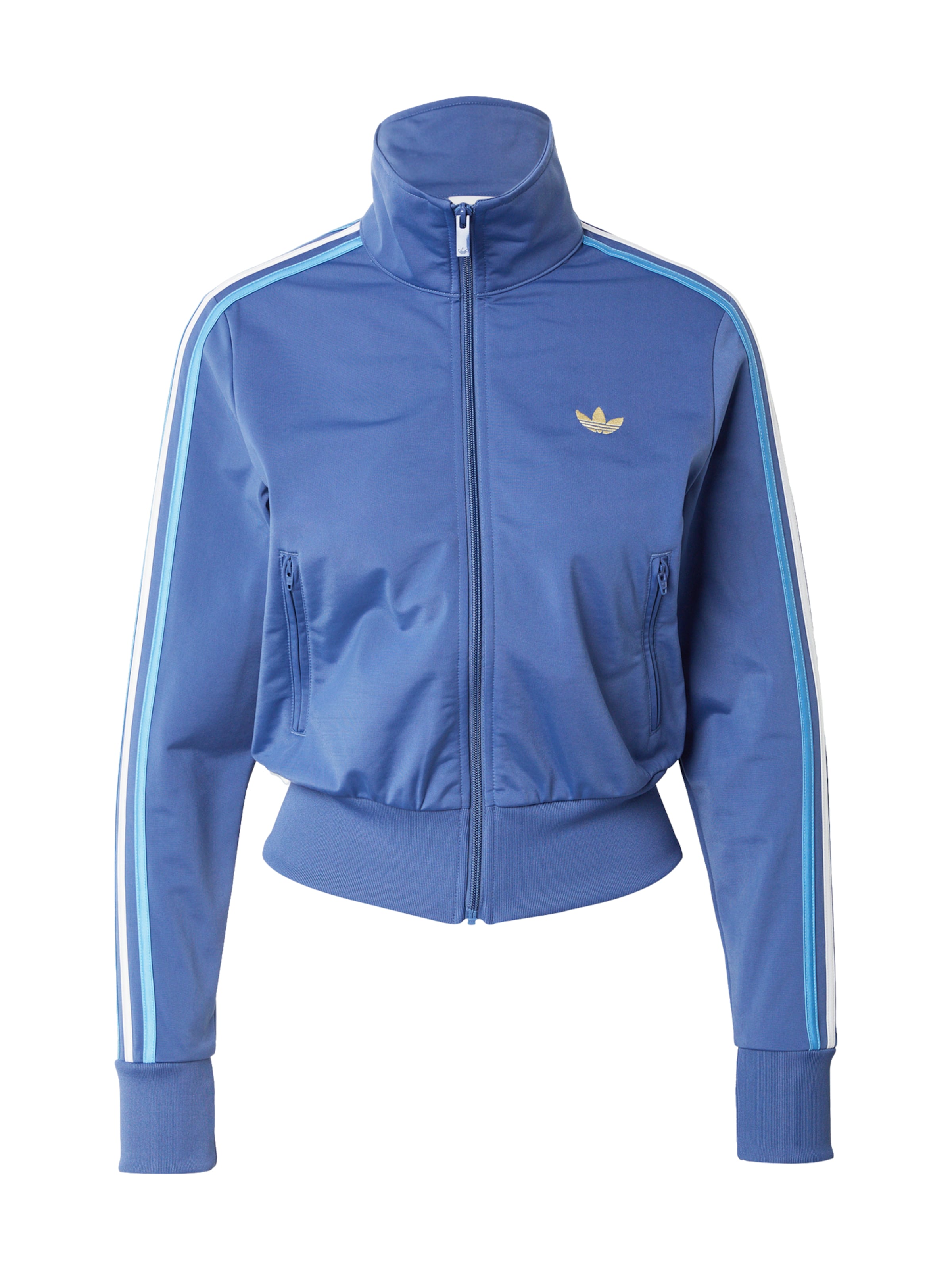 ADIDAS ORIGINALS Ζακέτα φούτερ &#x27;Firebird Classic&#x27; σε μπλε: μπροστά