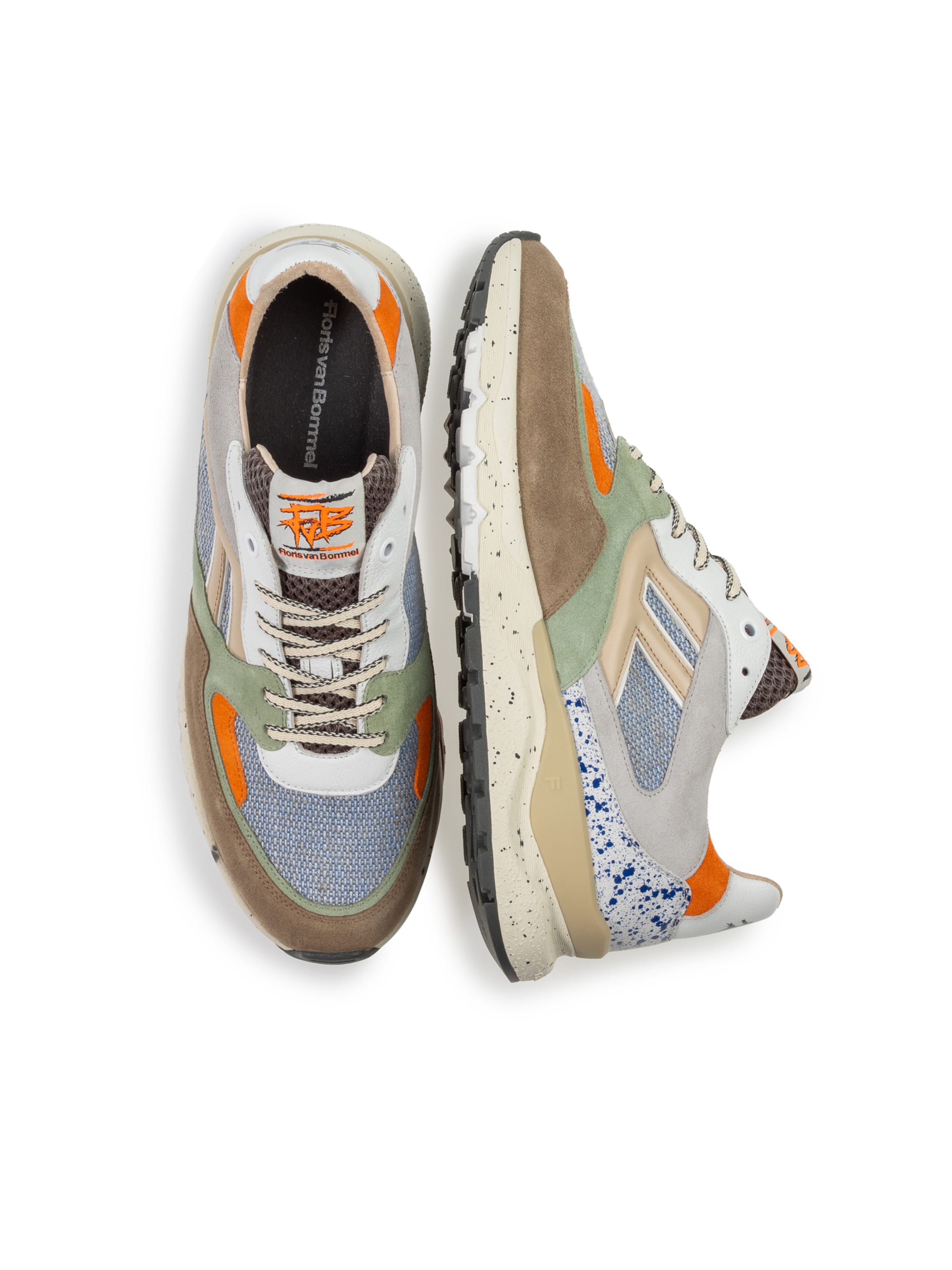 Floris van Bommel Sneaker 'De Treener 01' in Blau