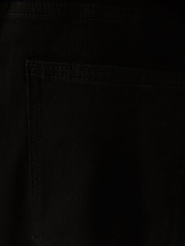 Tapered Jeans de la Bershka pe negru
