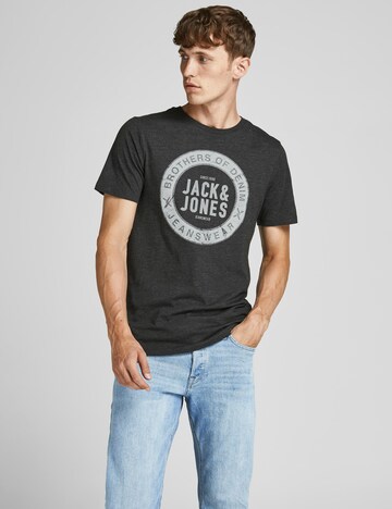 JACK & JONES - Camiseta 'Jeans' en gris: frente