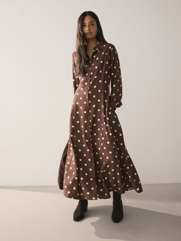 Next Shirt dress in Brown