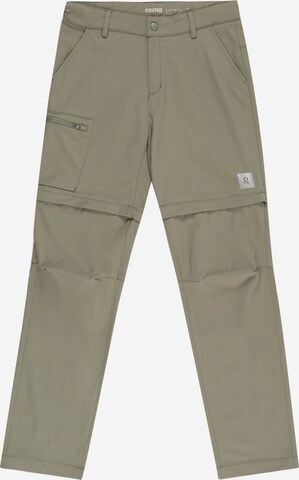 Reima Regular Athletic Pants in Grey: front