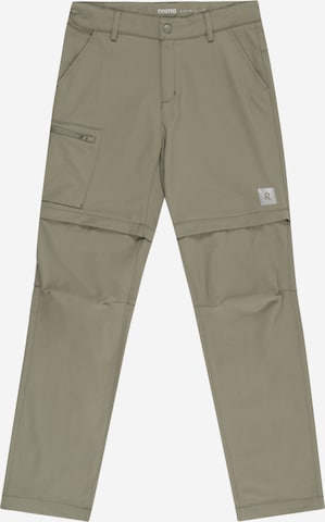 Regular Pantalon fonctionnel Reima en gris : devant