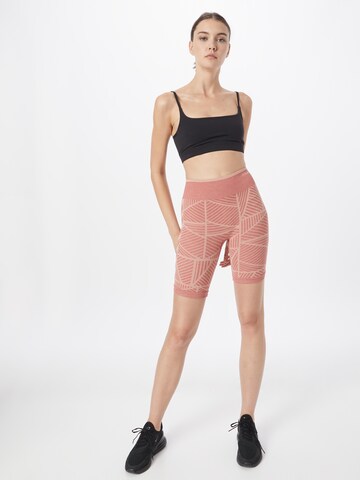 Hummel Skinny Workout Pants in Pink