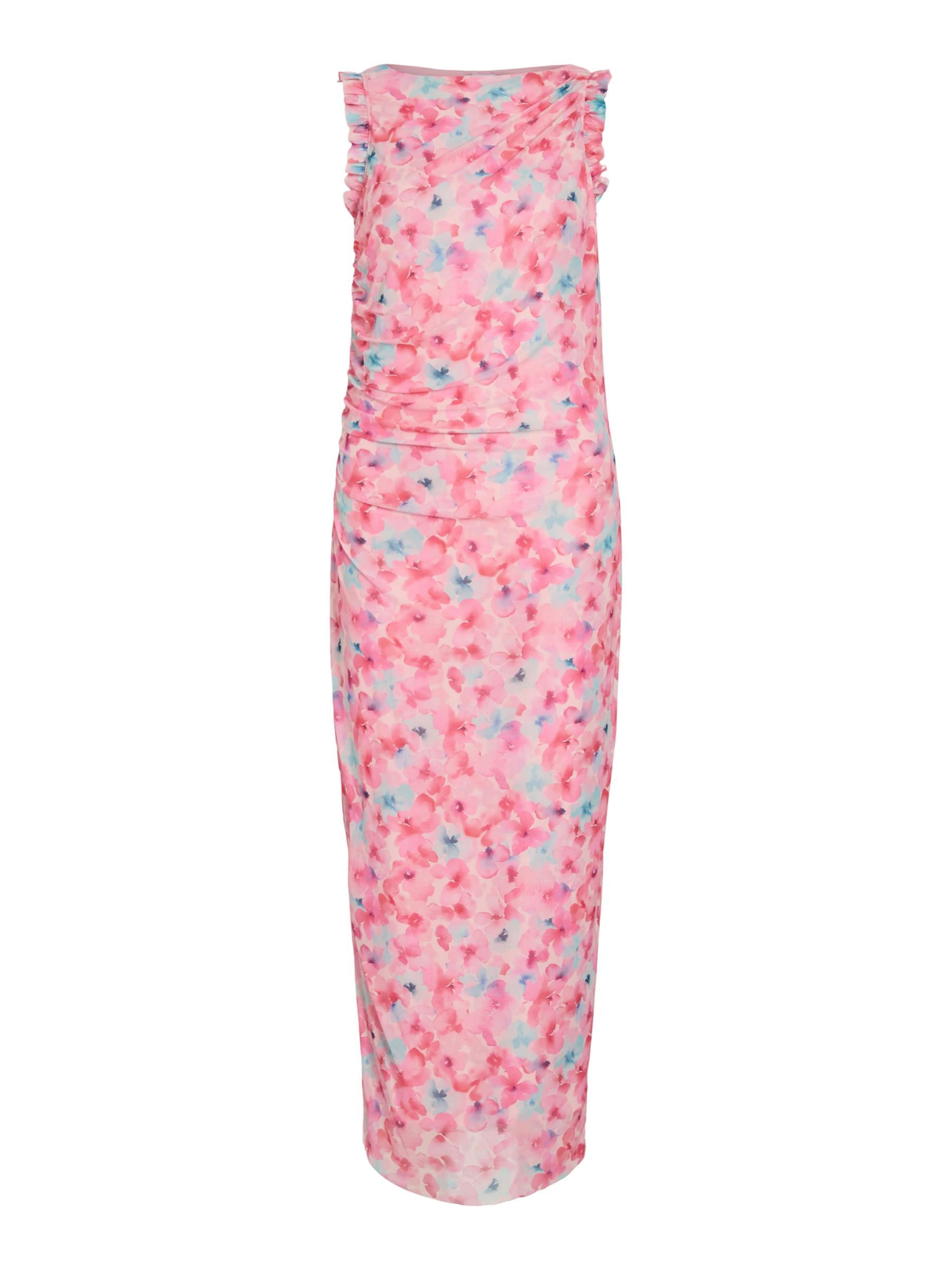 VILA Dress in Pink: front