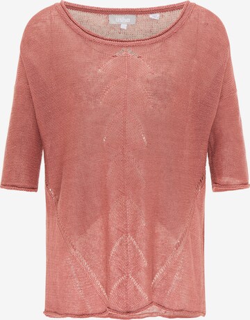 Pull-over Usha en rose : devant