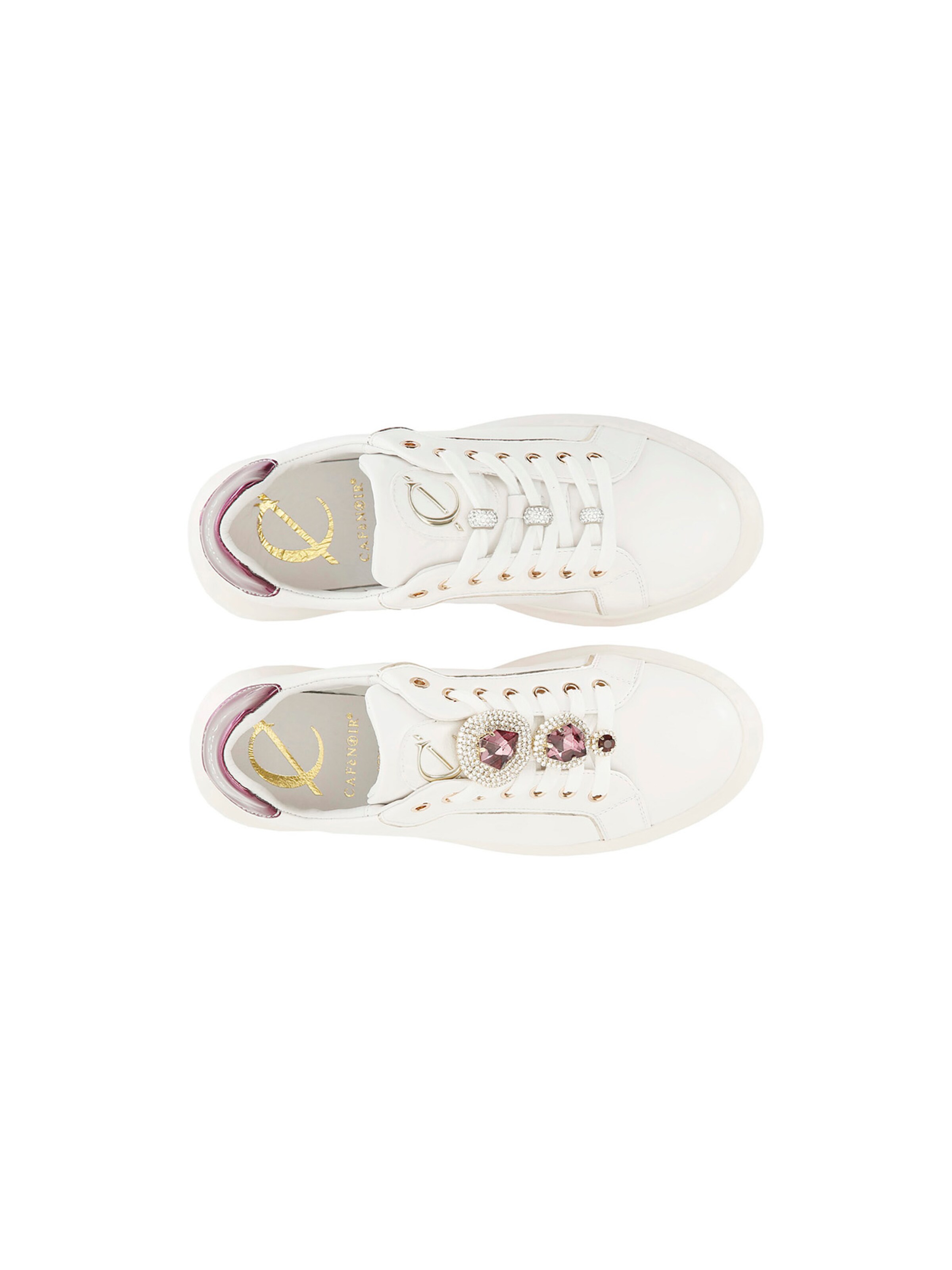 Sneaker bassa di CAFè NOIR in bianco