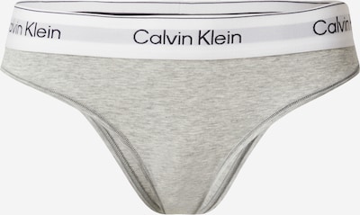 Moteriškos kelnaitės iš Calvin Klein Underwear, spalva – šviesiai pilka / juoda / balta, Prekių apžvalga