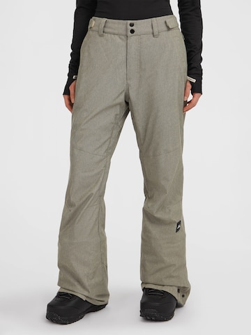 Regular Pantalon outdoor O'NEILL en vert : devant