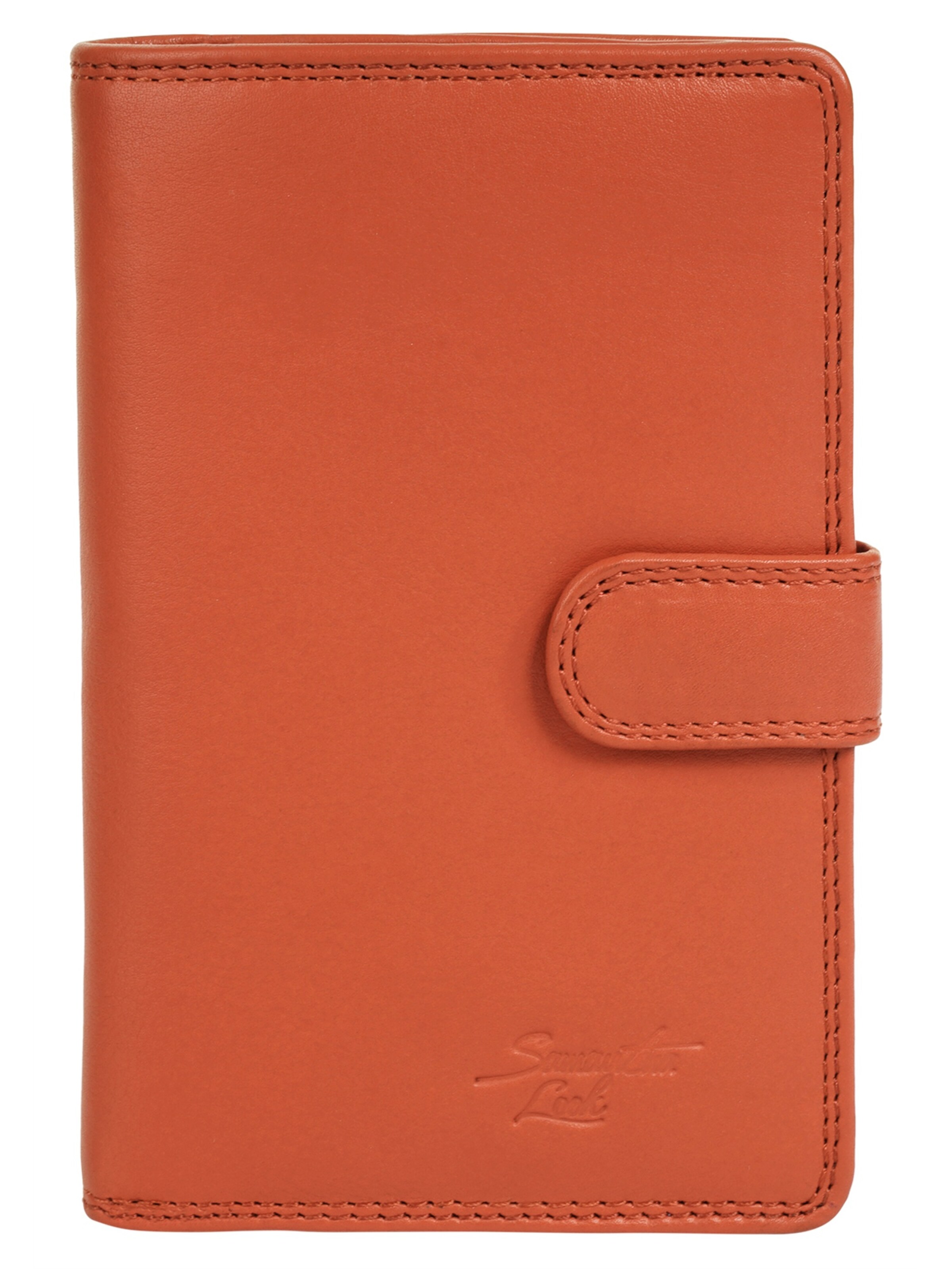 Samantha Look Wallet in Orange: front