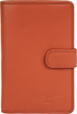 Samantha Look Wallet in Orange: front