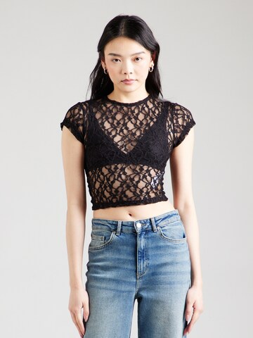 Camicia da donna 'Enie' di STUDIO SELECT in nero: frontale