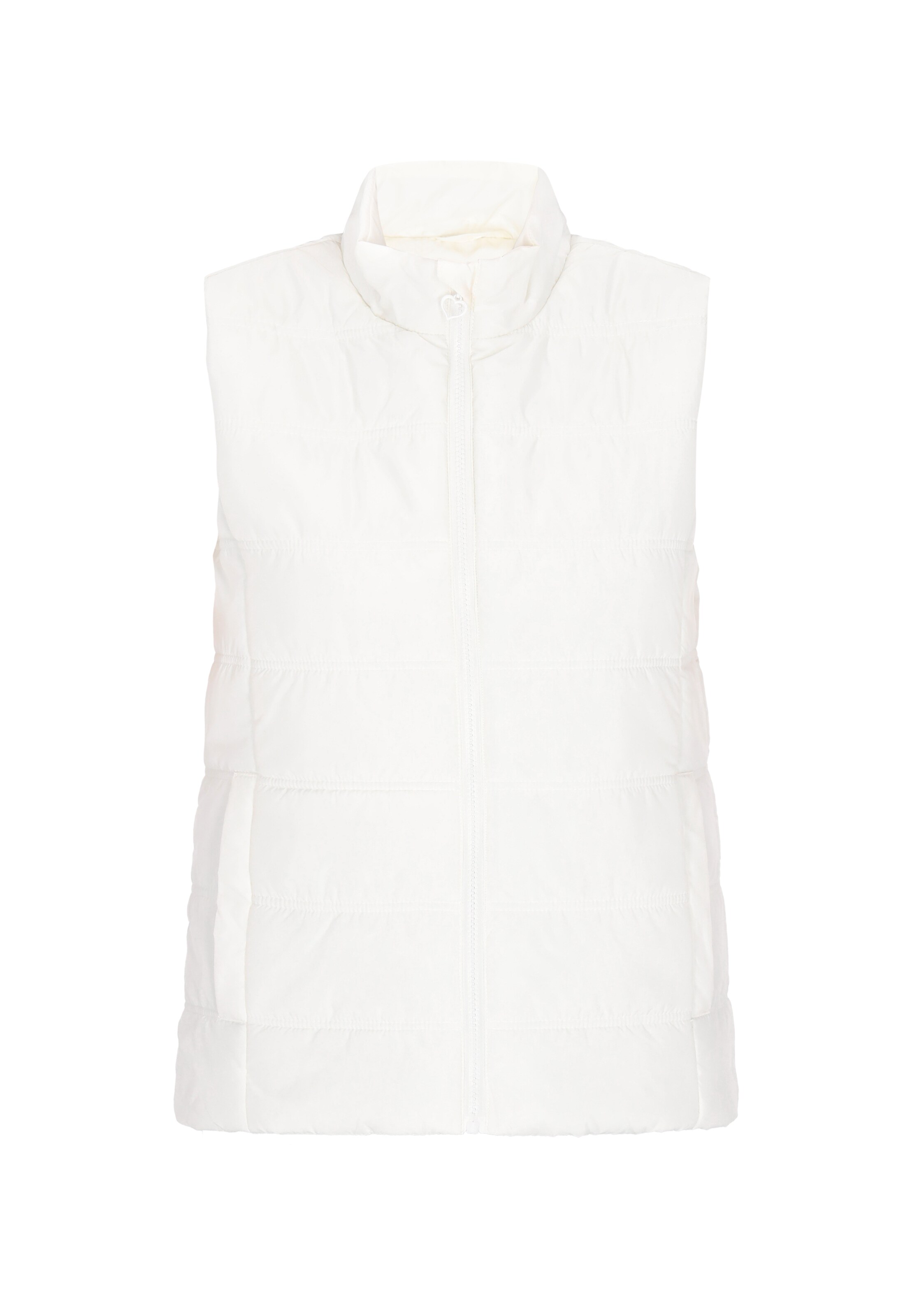 MYMO Γιλέκο σε λευκό: μπροστά