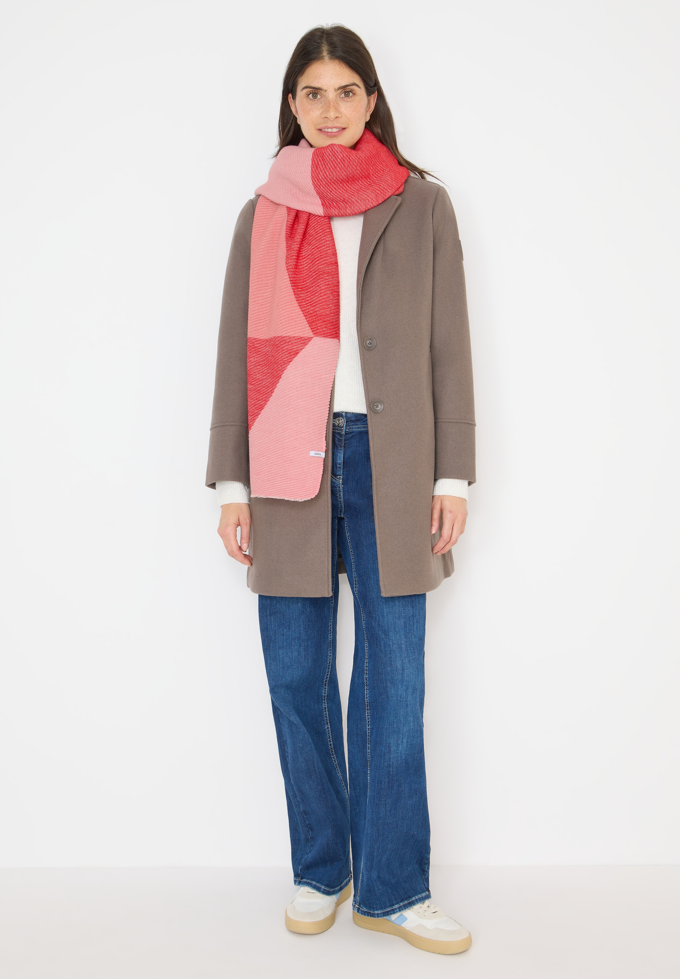 CECIL Scarf in Orange