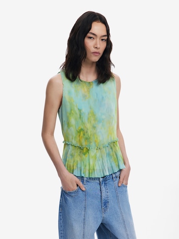 Desigual Блузка в Зеленый: спереди