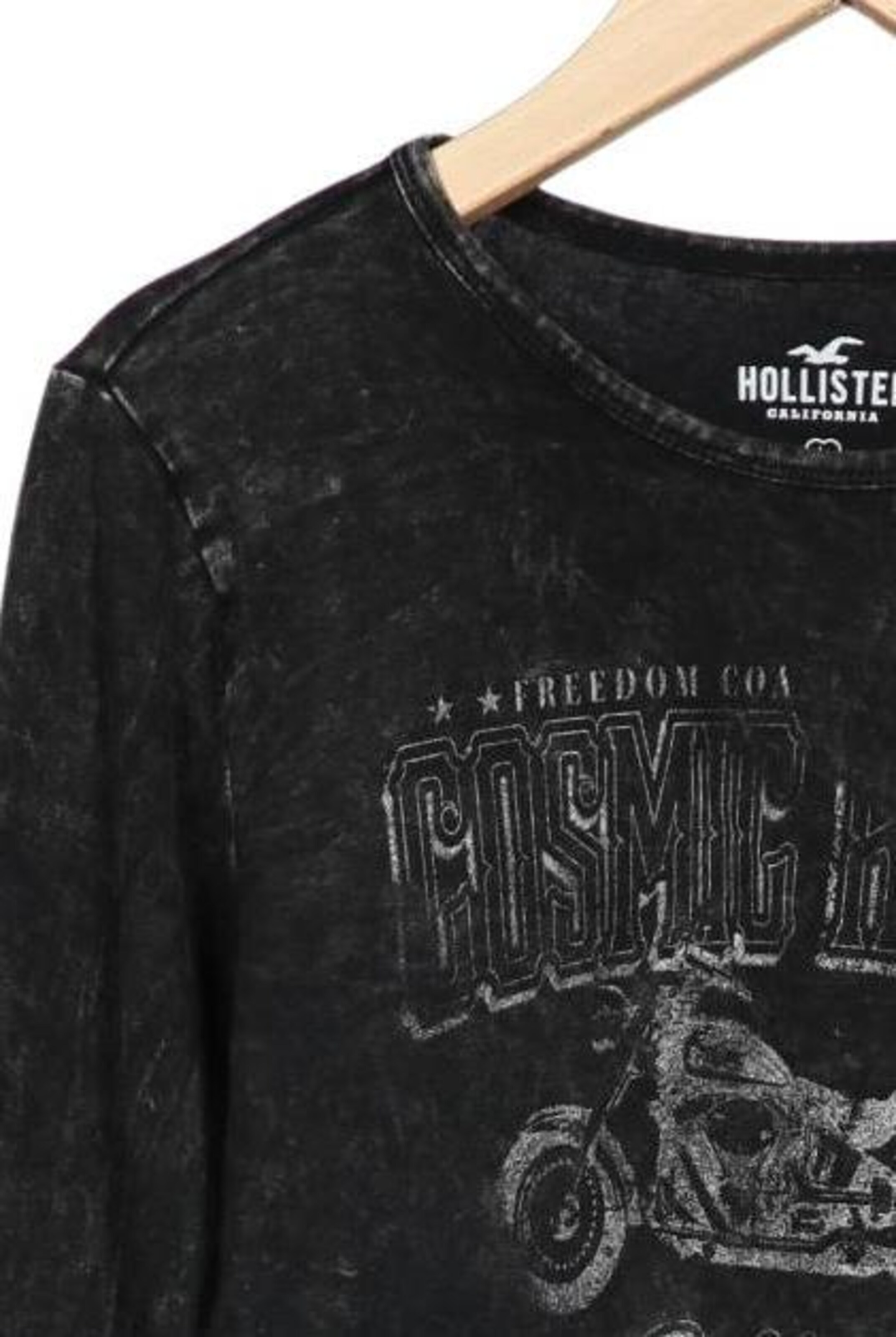 HOLLISTER Top & Shirt in L in Black