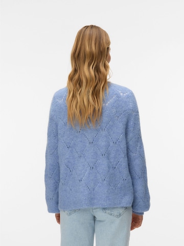 VERO MODA Strickjacke 'VMShell' in Blau