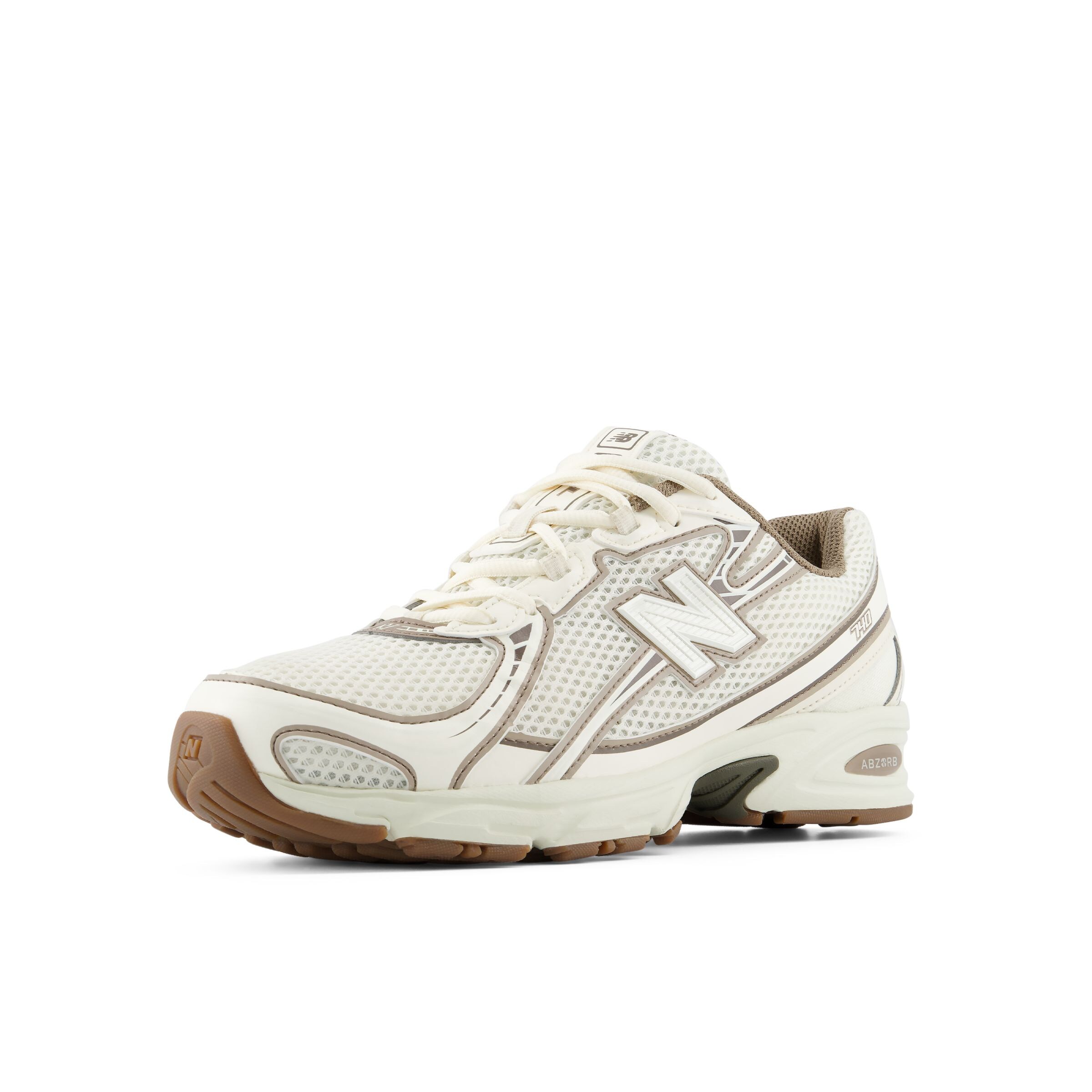 new balance Platform trainers 'Sneaker 740' in White