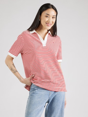 TOMMY HILFIGER - Camisa em vermelho: frente