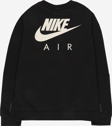 Bluză de molton de la Nike Sportswear pe negru