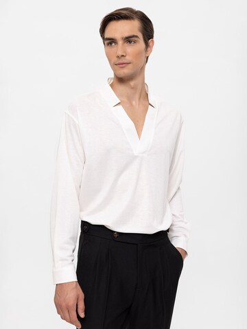 Coupe regular Chemise business Antioch en blanc