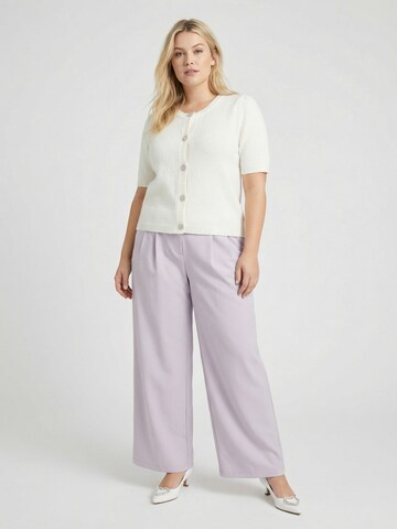 Guido Maria Kretschmer Curvy Вязаная кофта 'Marle' в Белый