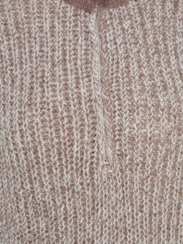 Vero Moda Tall Sweter 'CHIARA' w kolorze brązowy