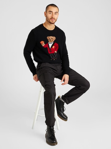 Polo Ralph Lauren Sweater 'NYBEAR' in Black