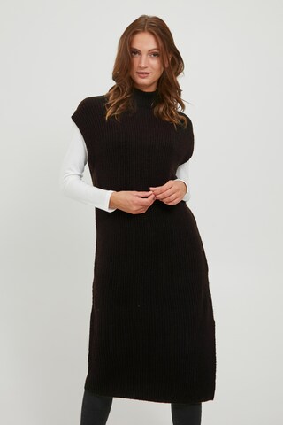 b.young Knitted dress 'BYNORA' in Black: front