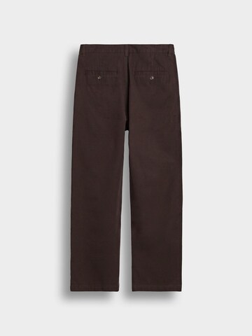 Burocs Wide leg Chino Pants in Brown