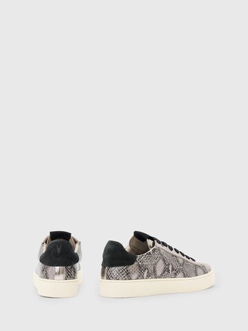 AllSaints - Zapatillas deportivas bajas 'SHANA MET' en plata