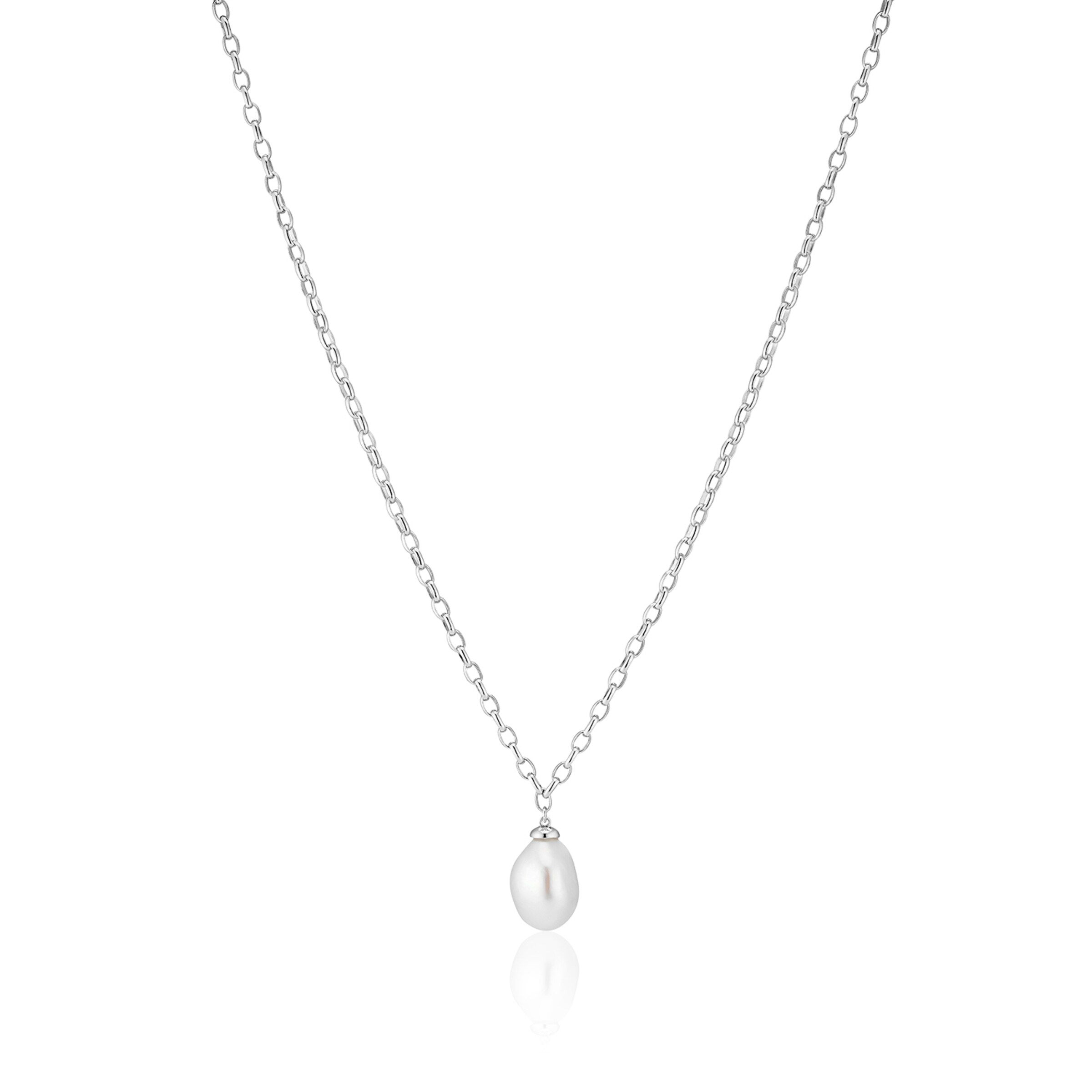 Sif Jakobs Necklace in White: front