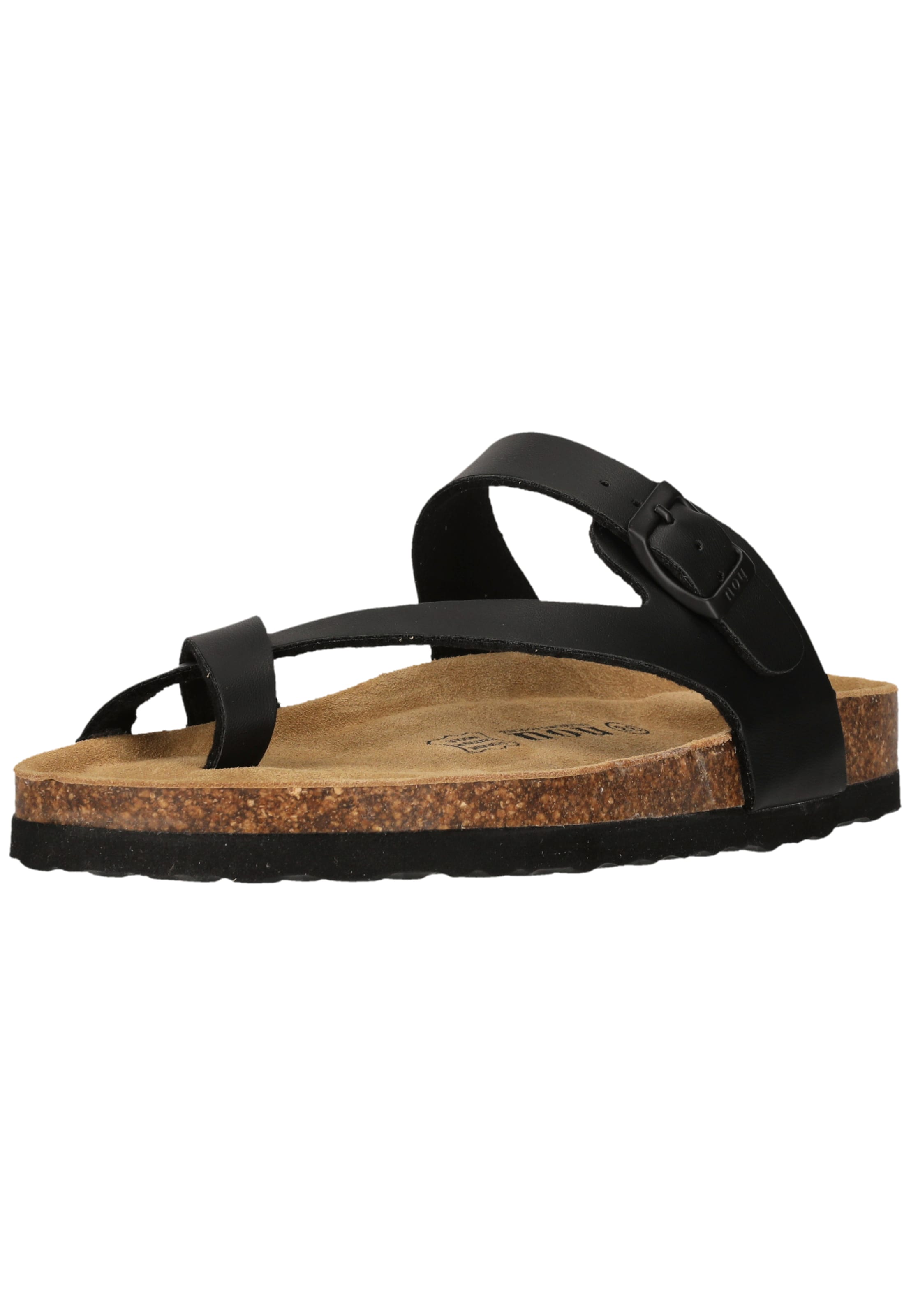 NOU Sandalen 'Hardinsburg V2' in Schwarz: Vorderseite