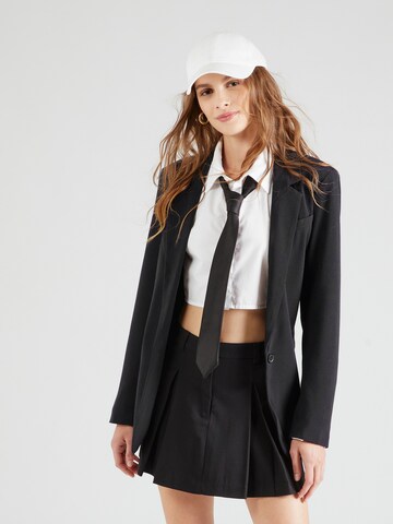 Abercrombie & Fitch - Blazer en negro: frente