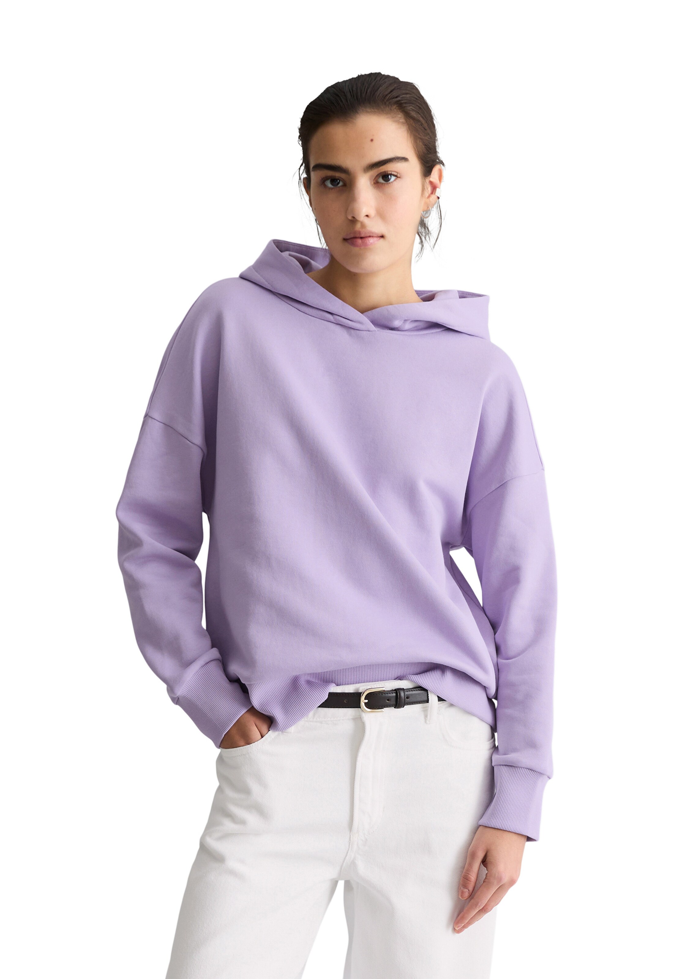 Marc O'Polo DENIM Sweatshirt 'DfC' in Purple: front