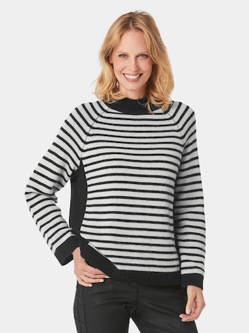 Goldner Pullover in Schwarz: predná strana