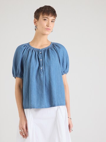 GAP Halenka 'POPOVER' – modrá: přední strana