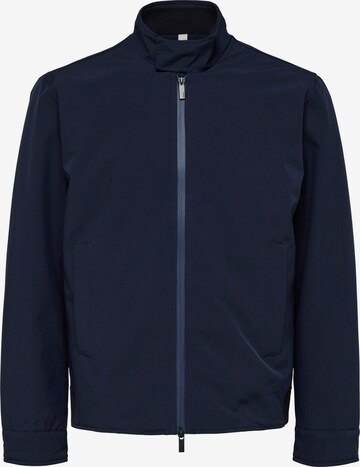 SELECTED HOMME Functionele jas 'Cedar' in Blauw: voorkant