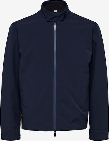 SELECTED HOMME Funkcionalna jakna 'Cedar' | modra barva: sprednja stran