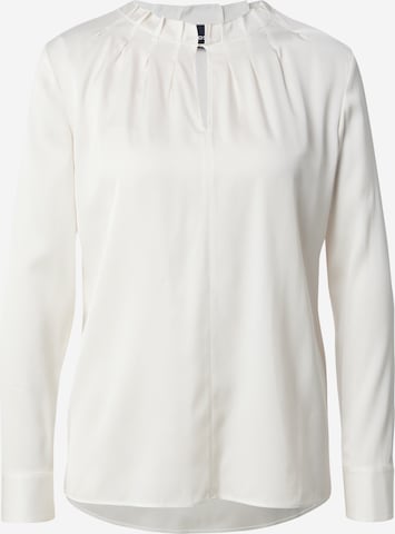 Camicia da donna 'Banorah1' di BOSS in bianco: frontale