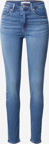LEVI'S ® Skinny Jeans '721 High Rise Skinny' i blå: framsida