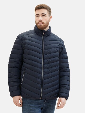 TOM TAILOR Men + Jacke in Blau: Vorderseite