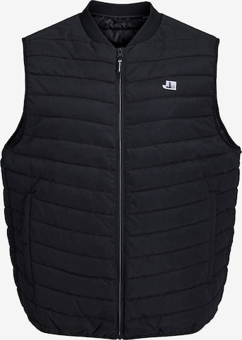 Jack & Jones Plus Vest in Blue: front