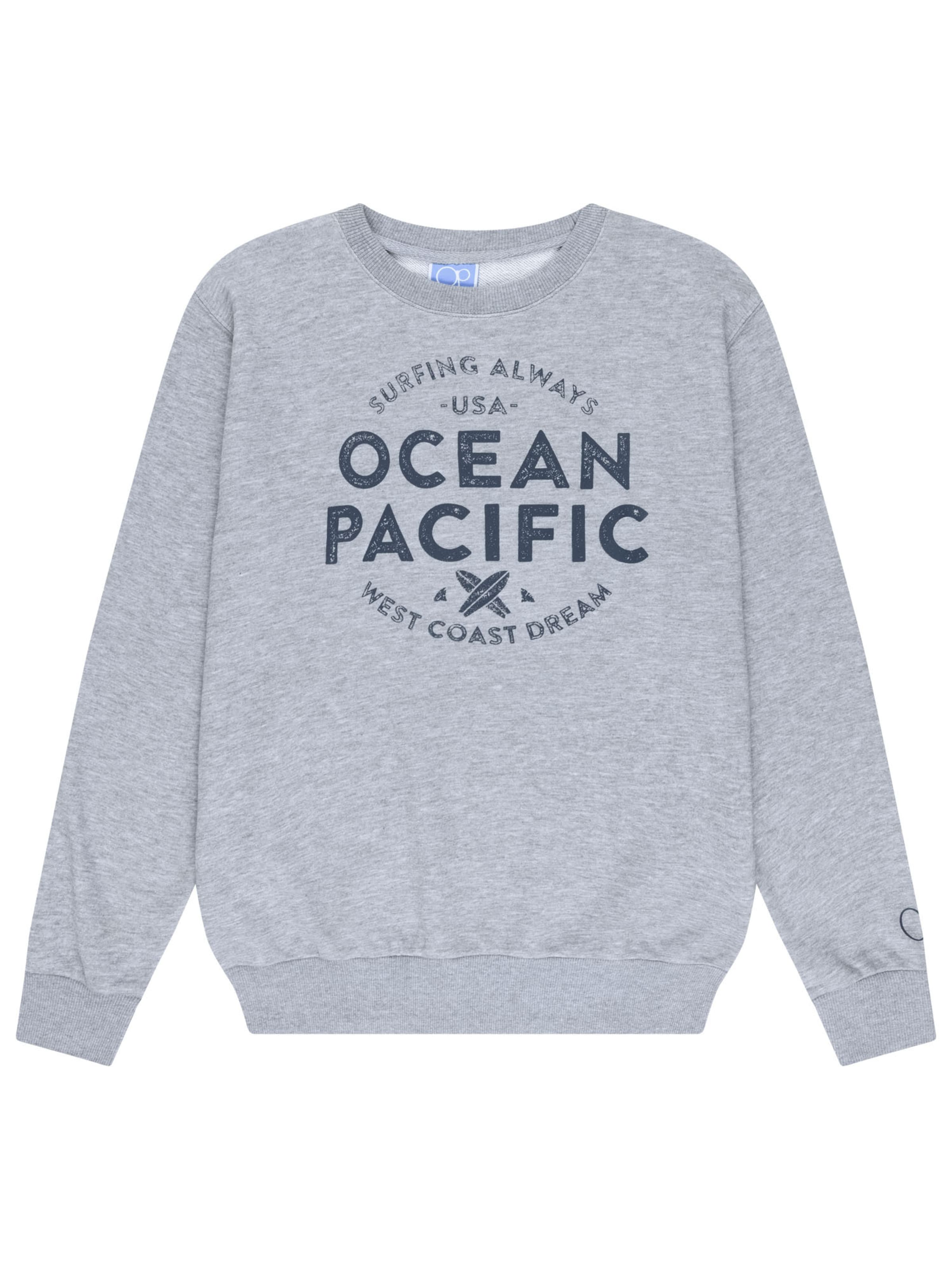 Ocean Pacific Mikina 'GUSH' – šedá: přední strana