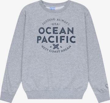 Ocean Pacific Mikina 'GUSH' – šedá: přední strana