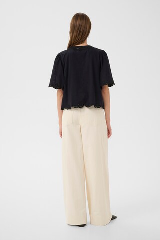 KAREN BY SIMONSEN Blouse 'KBErlinda' in Zwart