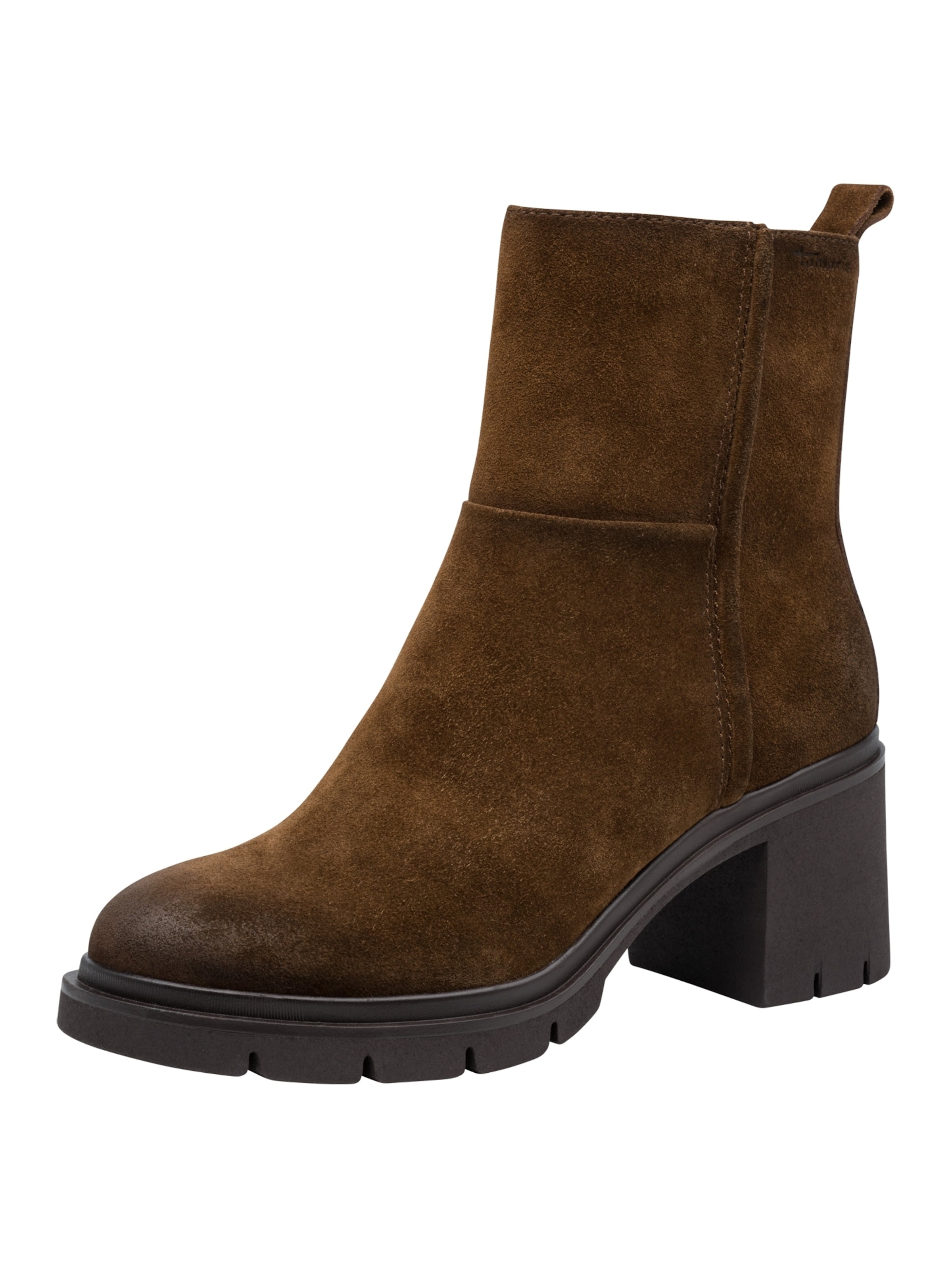 Tamaris Stiefelette in Braun: Vorderseite