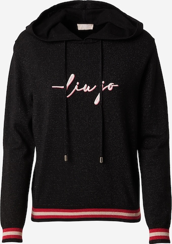 Sweat-shirt Liu Jo en noir : devant